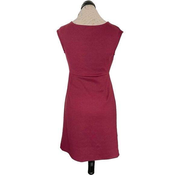 Old Navy Womens Dress Maternity  Size XS  Sleeveless Textured Pleated Knit Short - Picture 3 of 10